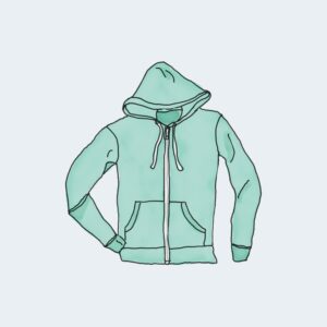 Hoodie With Zipper